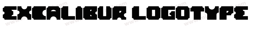 Excalibur Logotype Normal字体转换